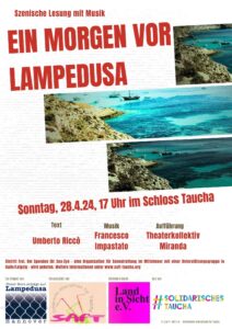 Poster: Ein Morgen vor Lampedusa